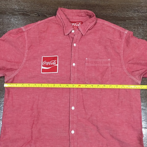 Coca Cola polo shirt for men medium size - Picture 3 of 8